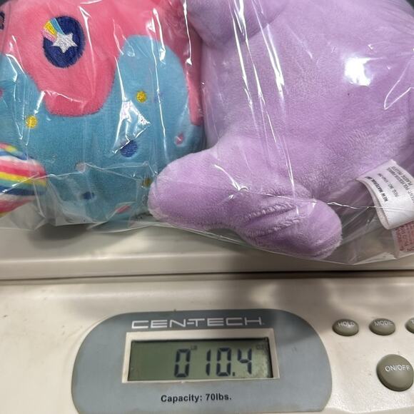 Aurora Tasty Peach Studios Pastel Lollipop 8” Narwhal Whale 2 pc Plushies 2021 - Picture 12 of 13